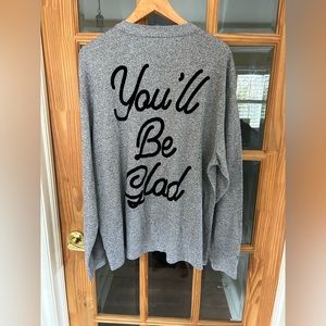 Roots X CLOT Grey Long Sleeve T-Shirt, Size L